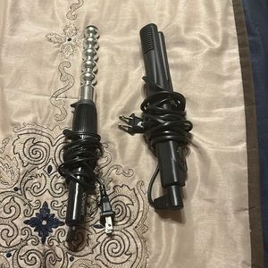 Curling wand and straightener